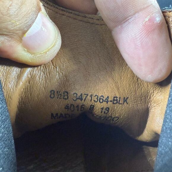 Frye Carly Chelsea Women's Black Leather Ankle Boots Size 8.5 - Picture 9 of 9